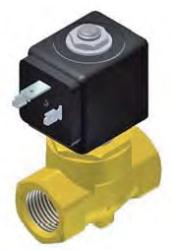 Parker Lucifer 121K Series - 2 Way Direct- Acting Disc On Seat Solenoid Valve